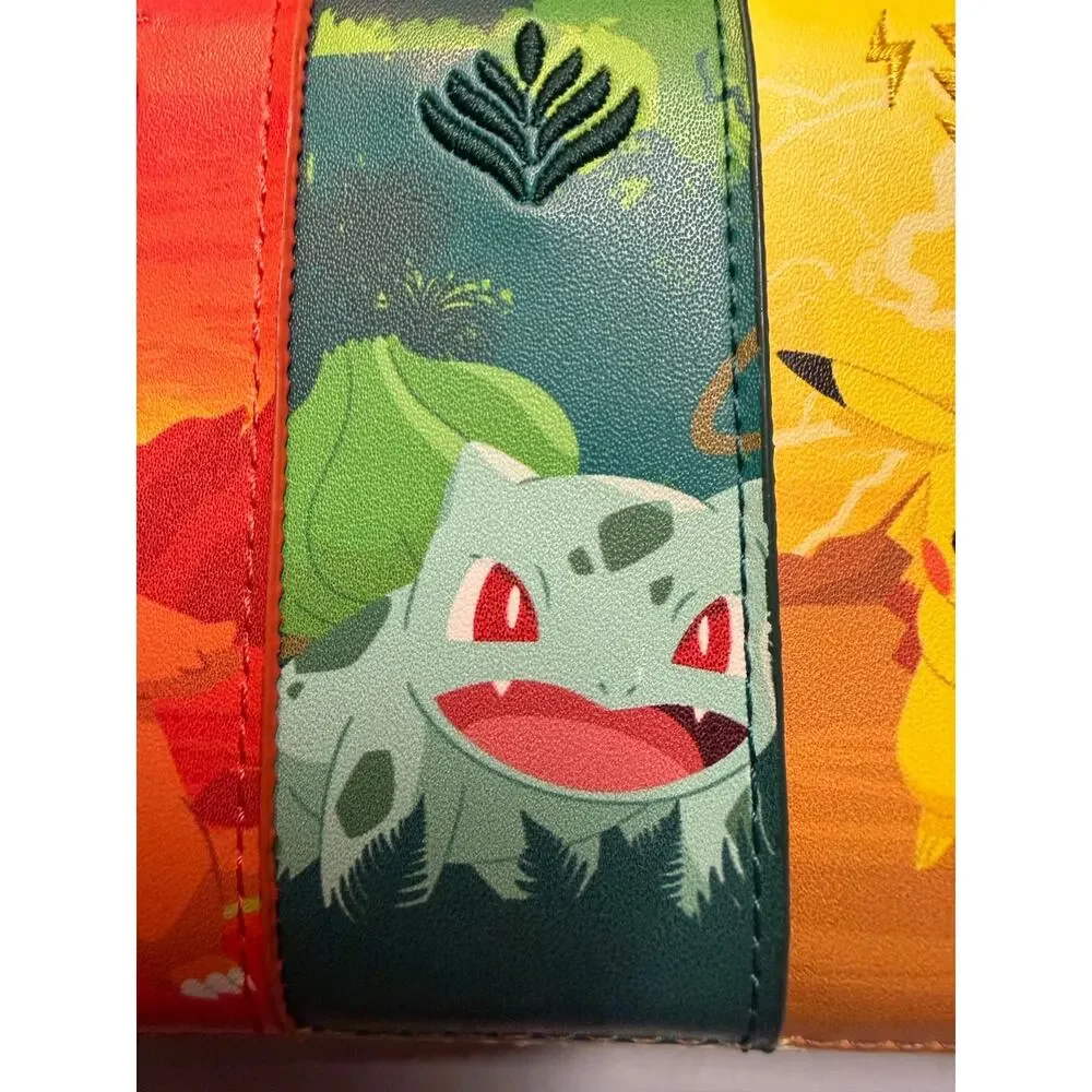 Loungefly Pokémon Starter Character Wallet NWT
